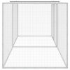 Chicken Cage with Roof Light Gray 79.9"x38.6"x35.4" Galvanized Steel